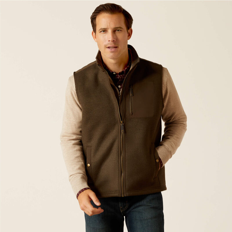 Gilet matelassé équestre femme Ariat taille M marron Gilet matelassé équestre femme Ariat taille M marron