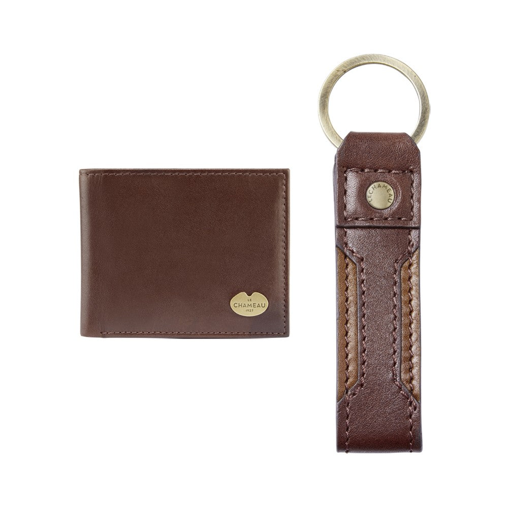 KEY RING & BIFOLD WALLET GIFT SET