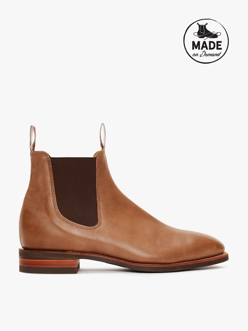 RM WILLIAMS Comfort Craftsman Nutmeg Boots - Main Image