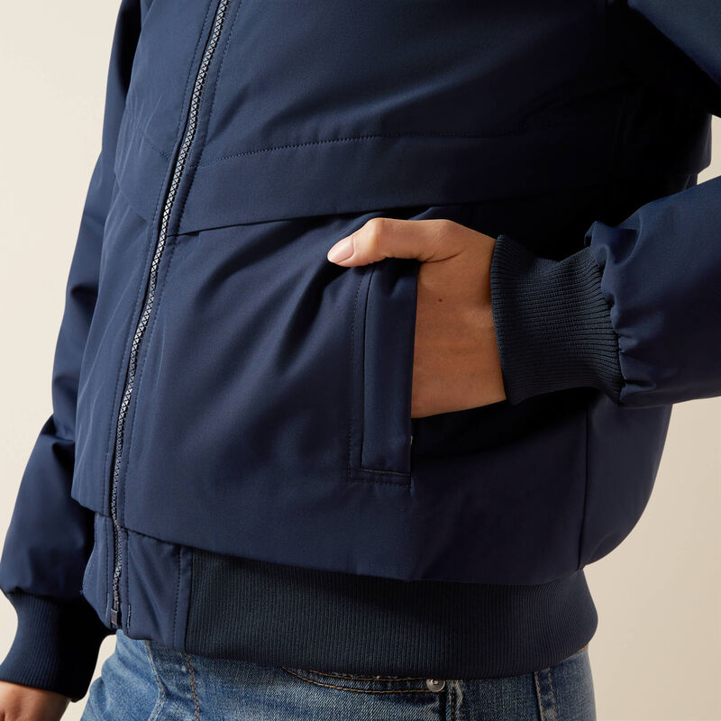 Veste Isolante Technique Homme Ariat Stable 2.0 - Bleu Marine - 100% Nylon - Neuf Emballé