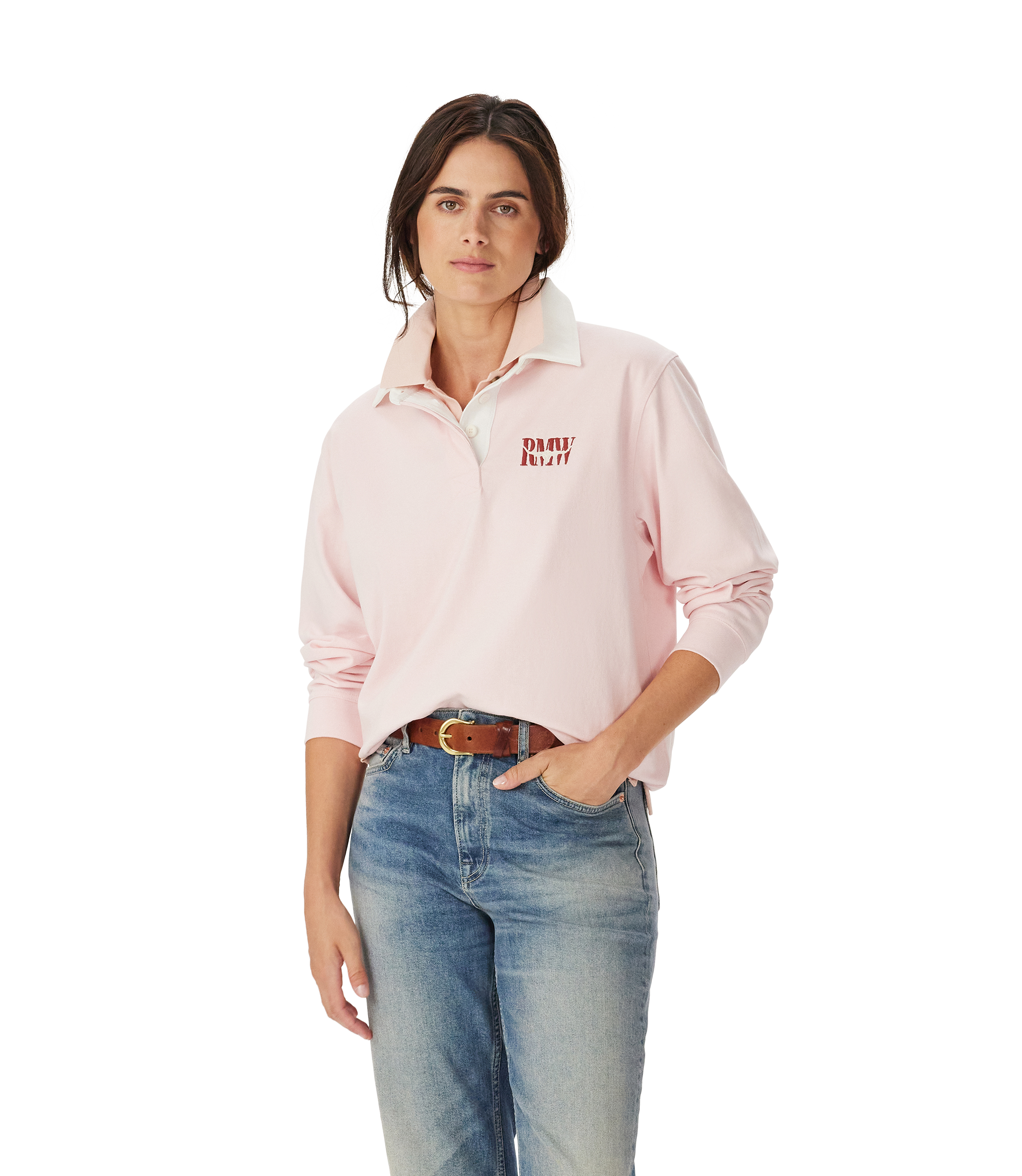 RM Williams Womens Narran heritage rugby pink
