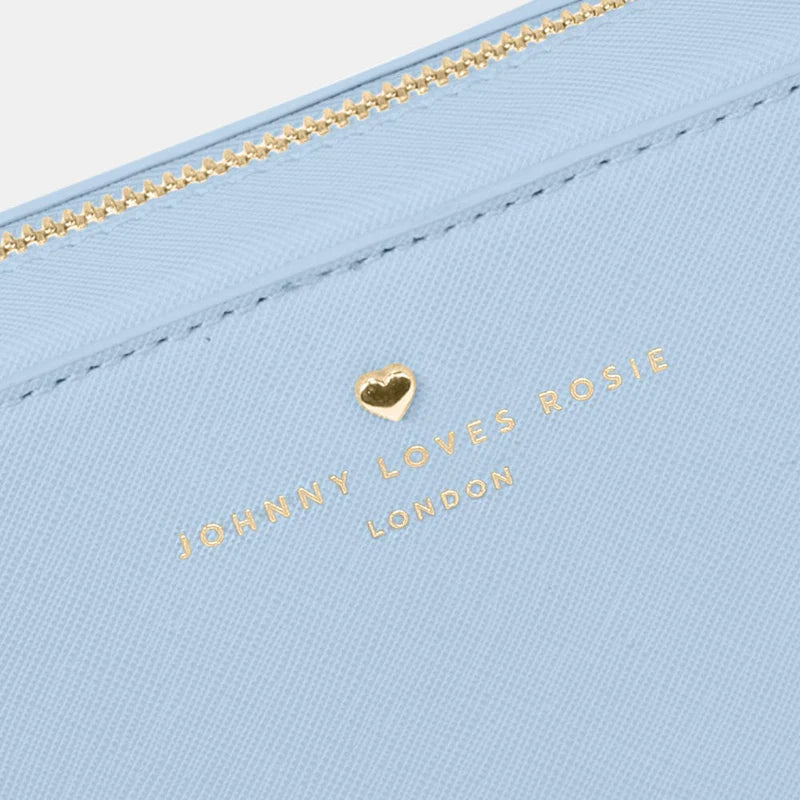 Powder blue purses clearance